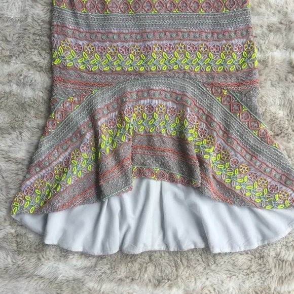 Alice + Olivia Beaded Amina Dress - Picture 8 of 16